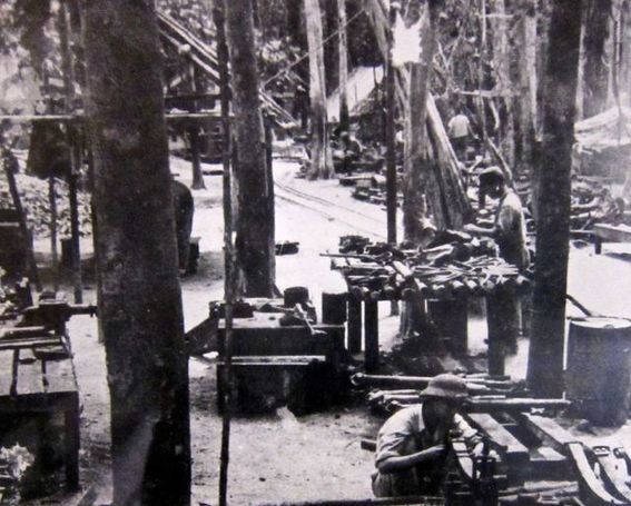 Picture of a Camp at Ho Chi Minh Trail