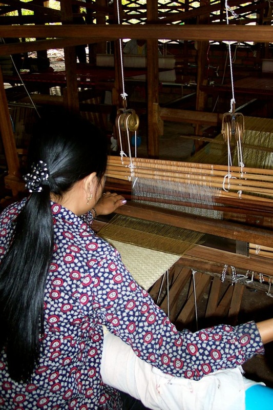 Silk Weaving