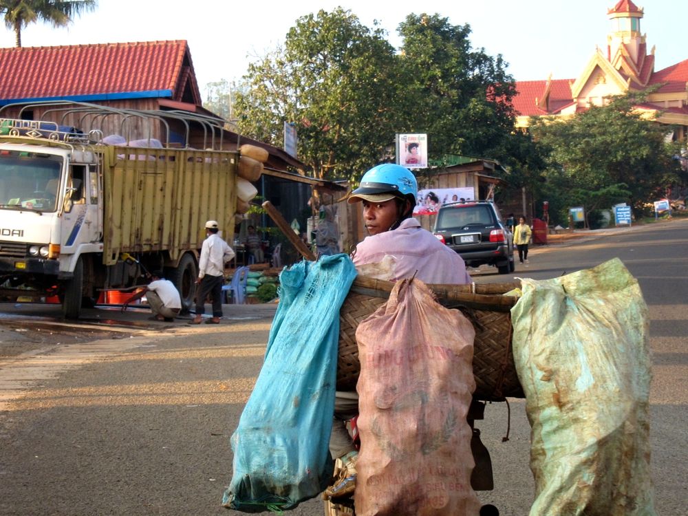 Transporting Goods in Cambodia