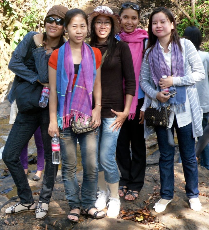 Cambodian ladies