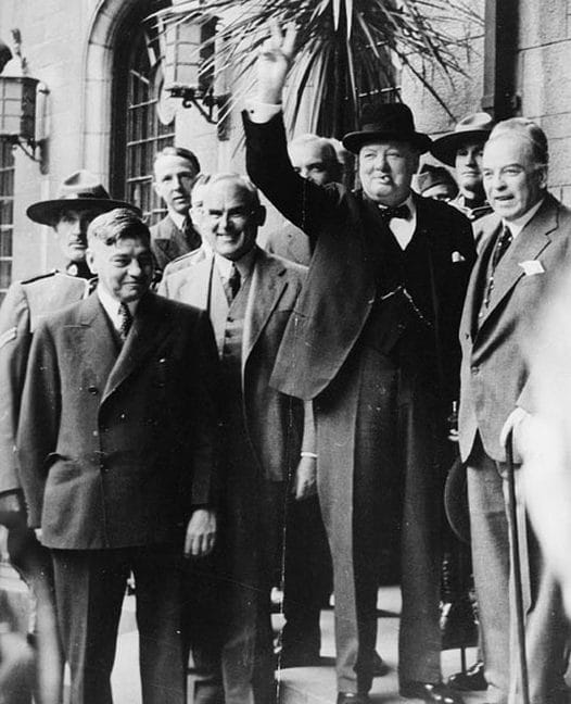 Churchill and Mackenzie King