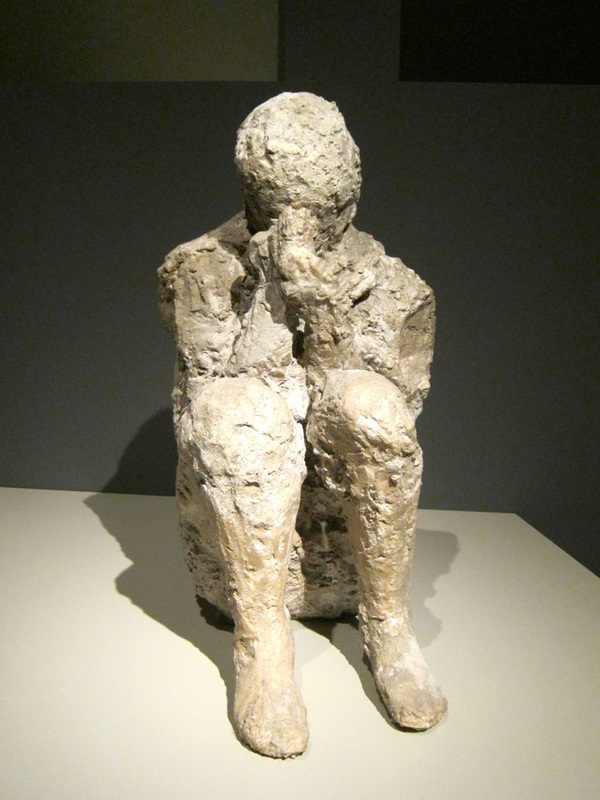 Victim in Pompeii