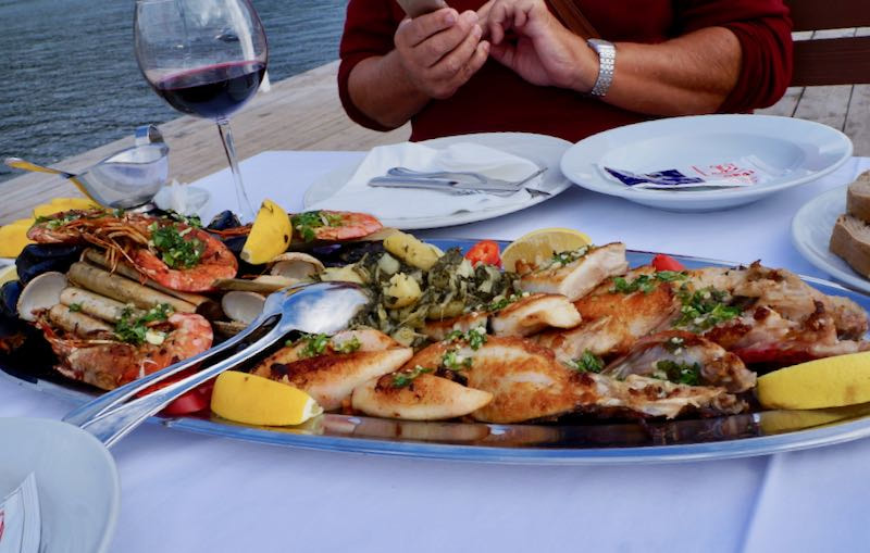 Seafood in Montenegro