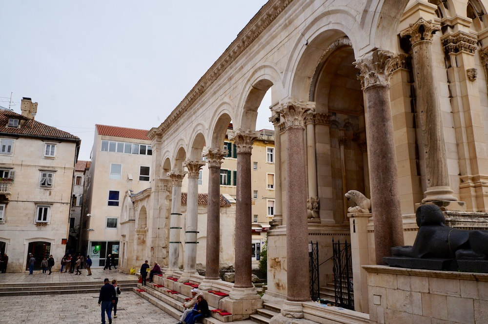 Columns, Diocletian Palace