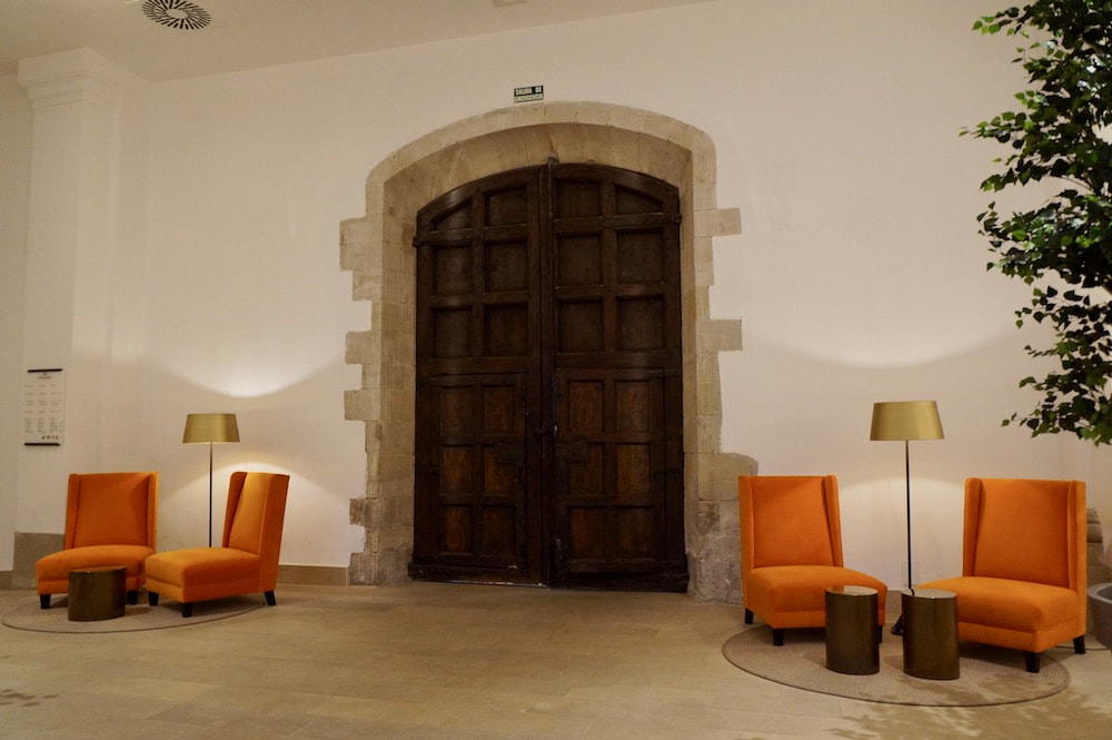 Reception Area of the Parador in Lleida
