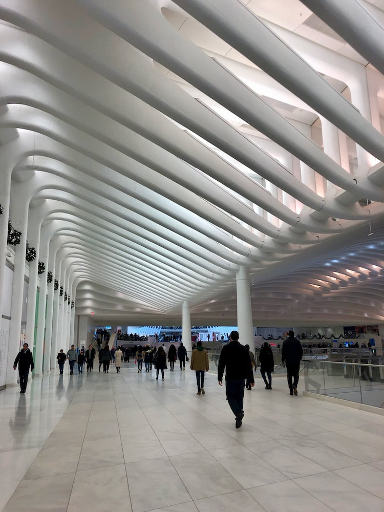World Trade Centre Station in New York