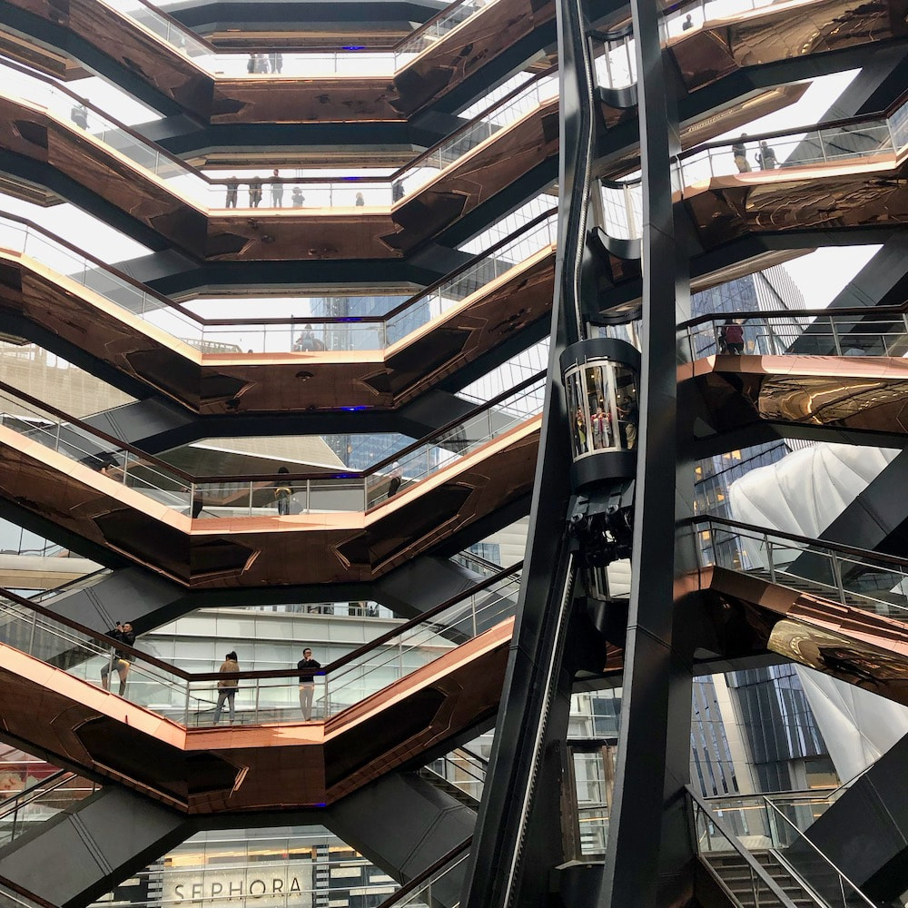 Climbing The Vessel at Hudson Yards