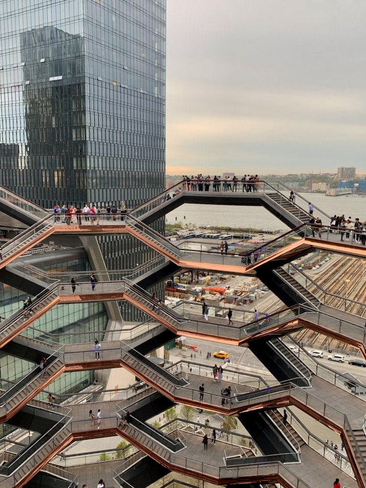 Top of the Vessel at Hudson Yards