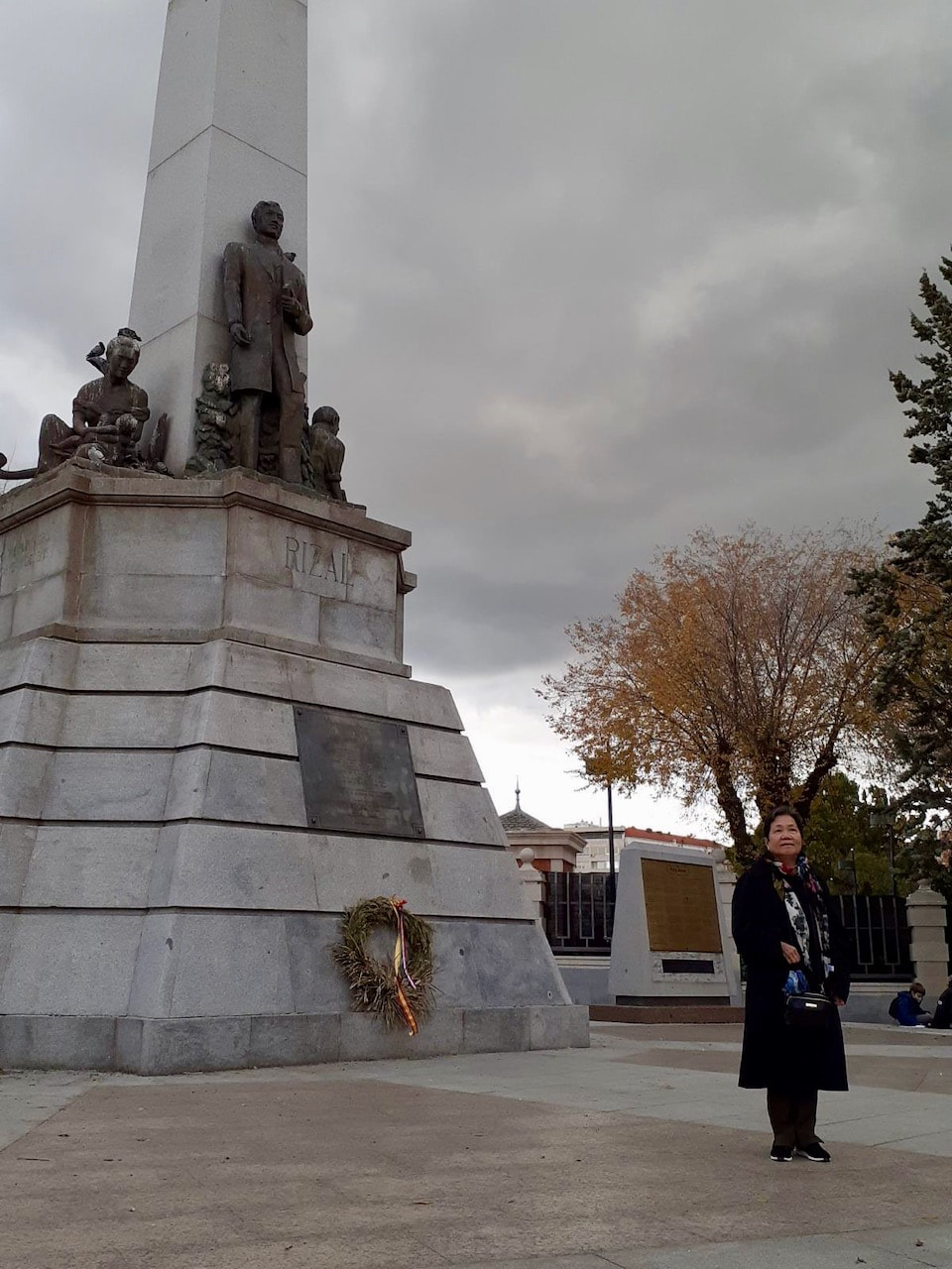 Jose Rizal Statue in Madrid