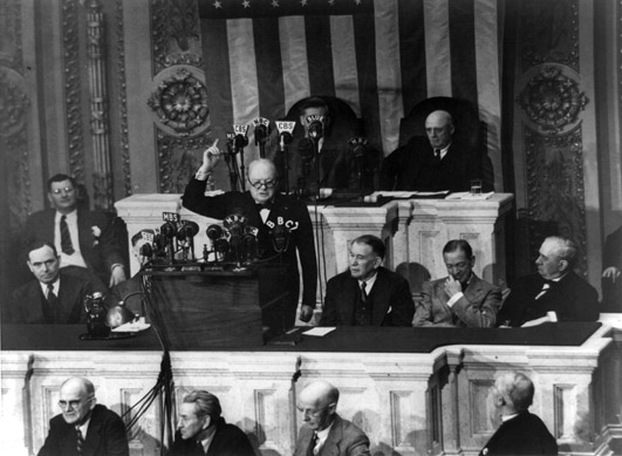Churchill Persuading Congress