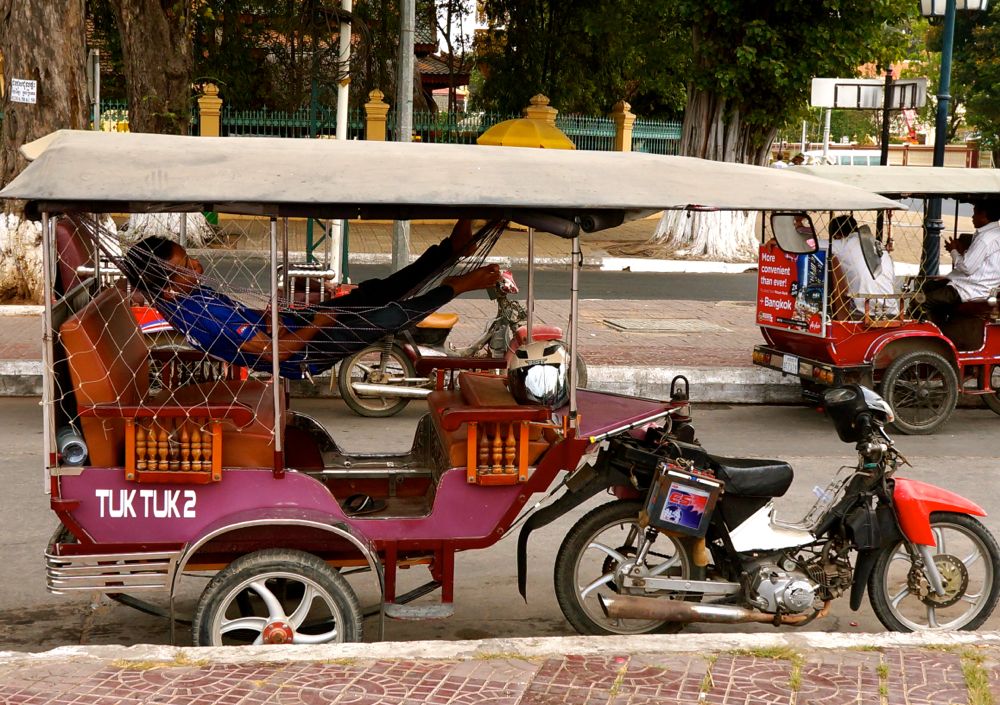 TukTuk Driver in Phnom Penh