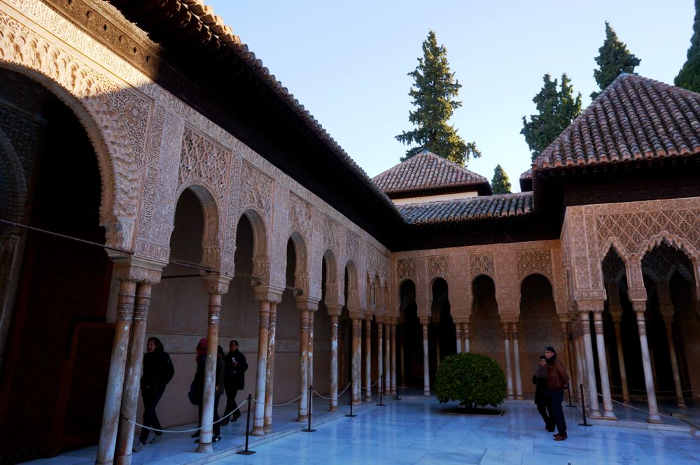 Courtyard in the Alhambra