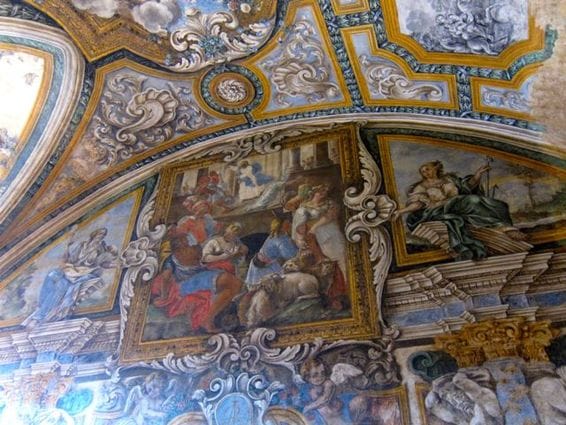 Frescoes in Italy