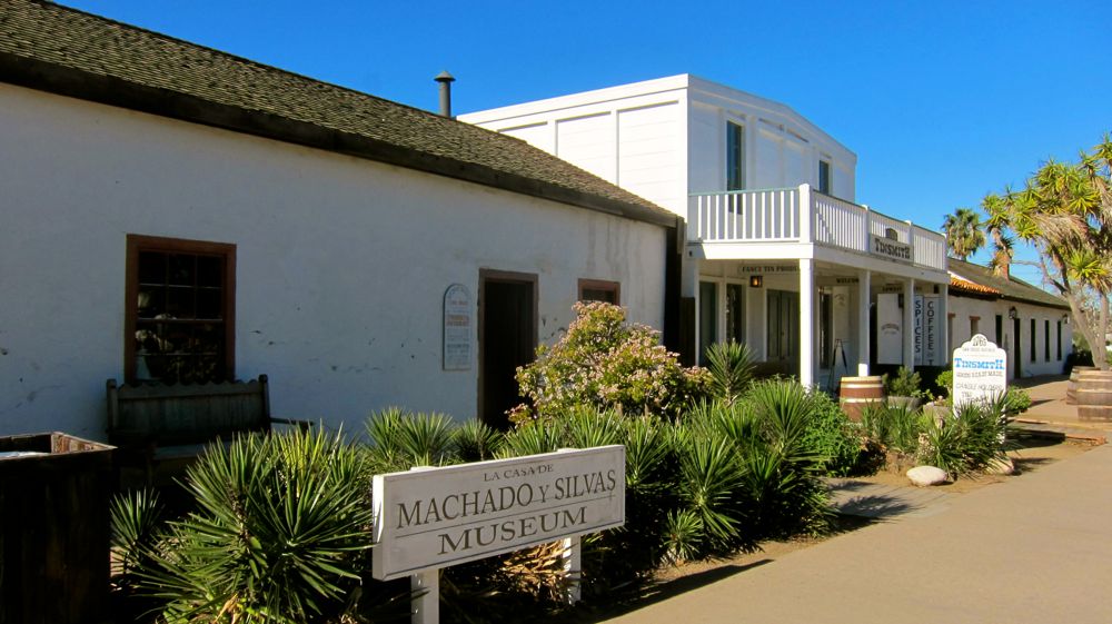 The Machado y Silvas House in San Diego