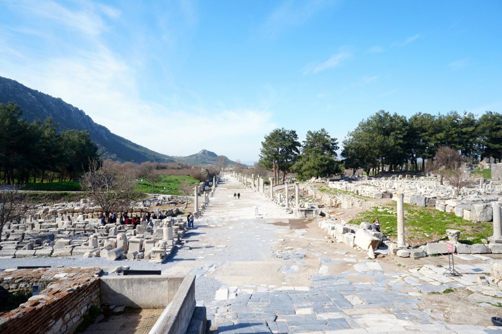The Ruins in Ephesus