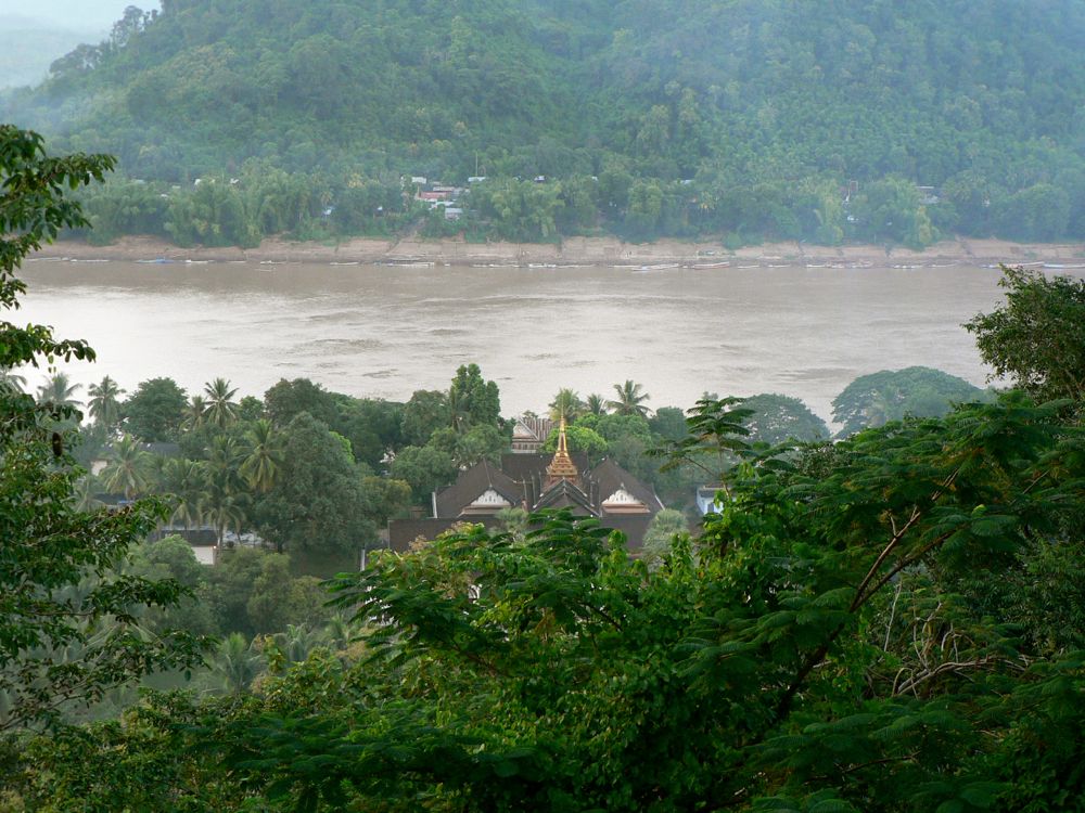 The Mekong River In Laos