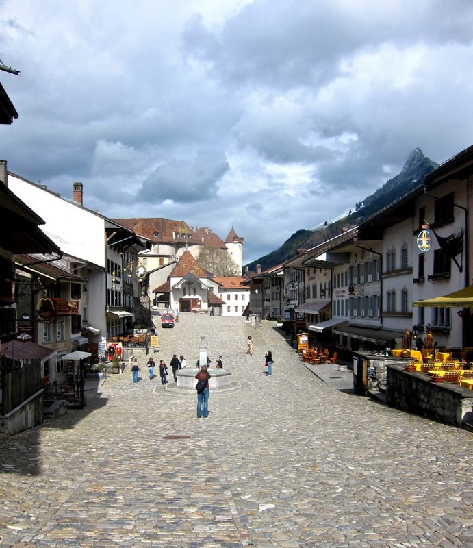 The Village of Gruyere in Switzerland