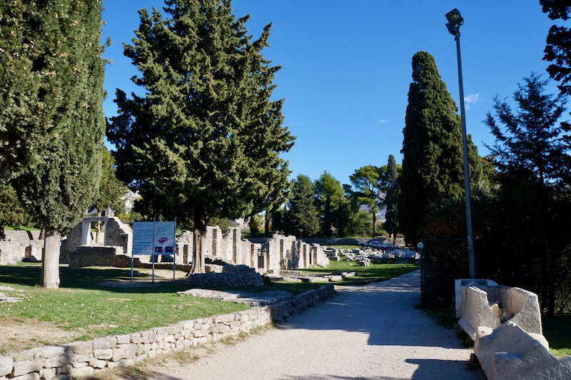Archaeological Site in Solin Croatia