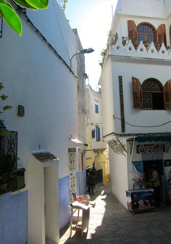 Alleyways in Tangiers