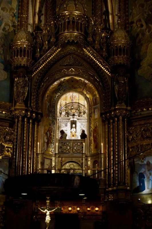 The Altar of the Virgin of Montserrat