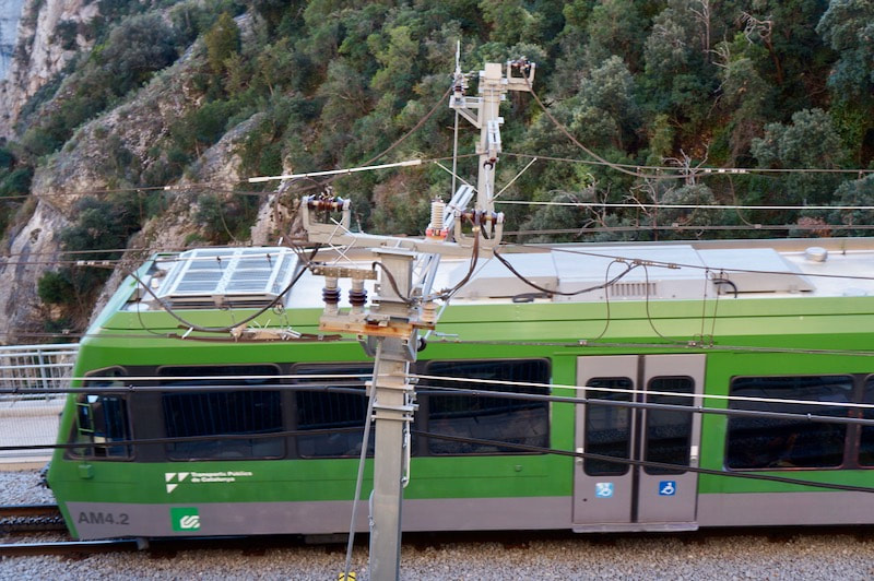 Rail Car in Montserrat
