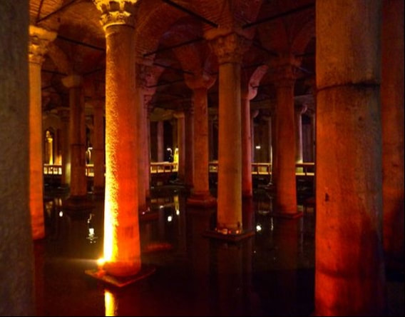 The Underground Cistern in Istanbul