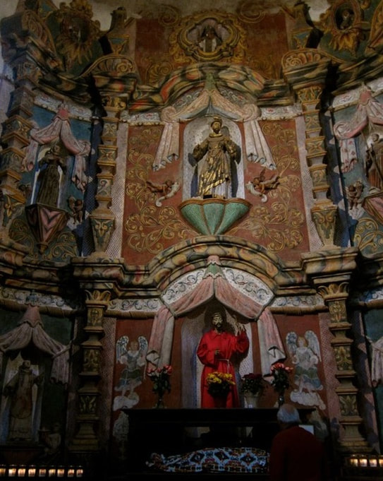 Altar at San Xavier del Bac