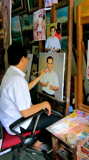 Cambodian Painter