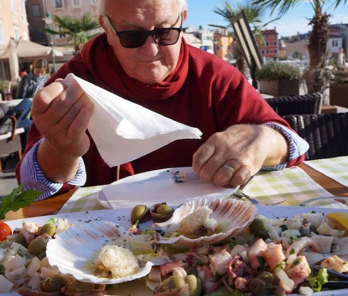 Seafood Platter, Croatia
