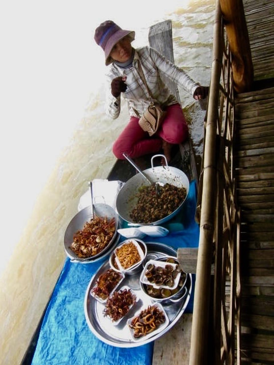 Snack Vendor in Tonle Bati