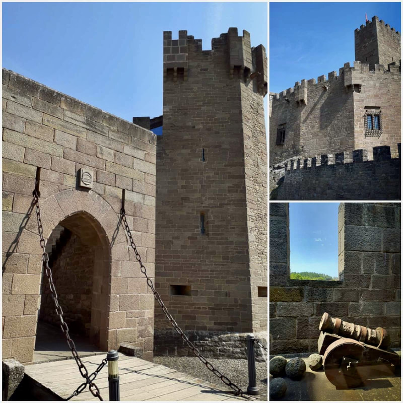 Javier Castle entrance and battlements