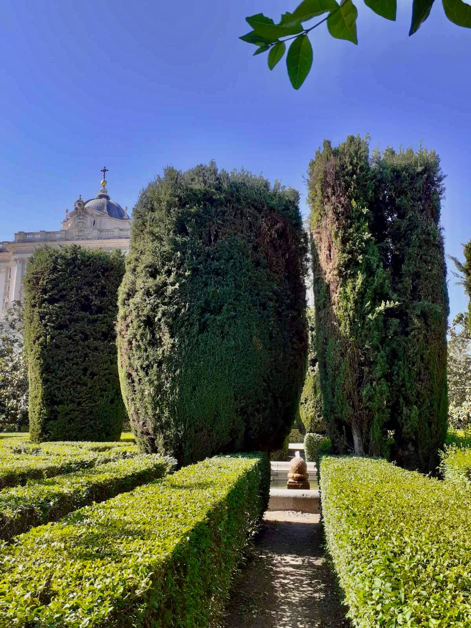 Sabatini Garden in Madrid