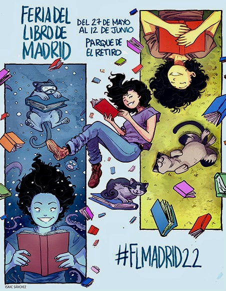 Winning poster theme of the 2022 Feria del Libro