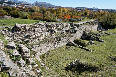 Edge of the Walls of Salona