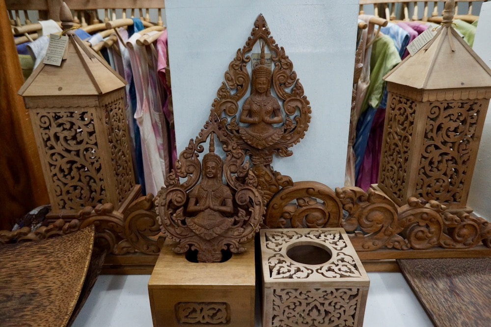 Cambodian Woodcarving Items