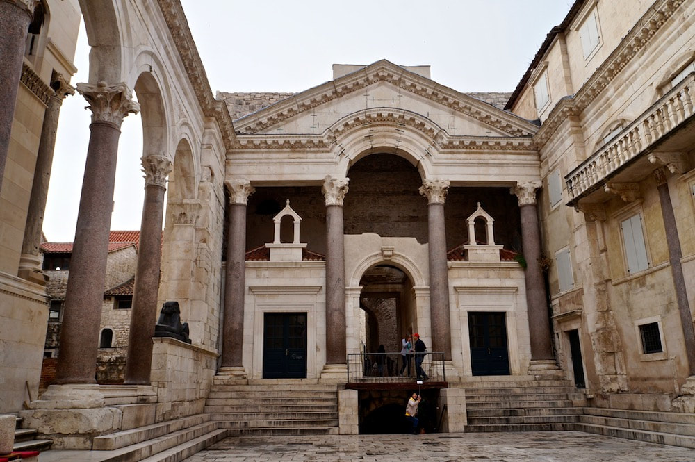 Peristyle, Diocletian's Palace