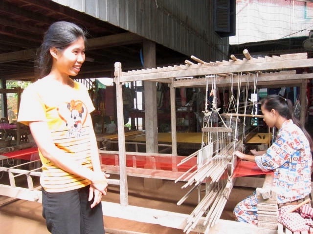 Young Ikat Weavers