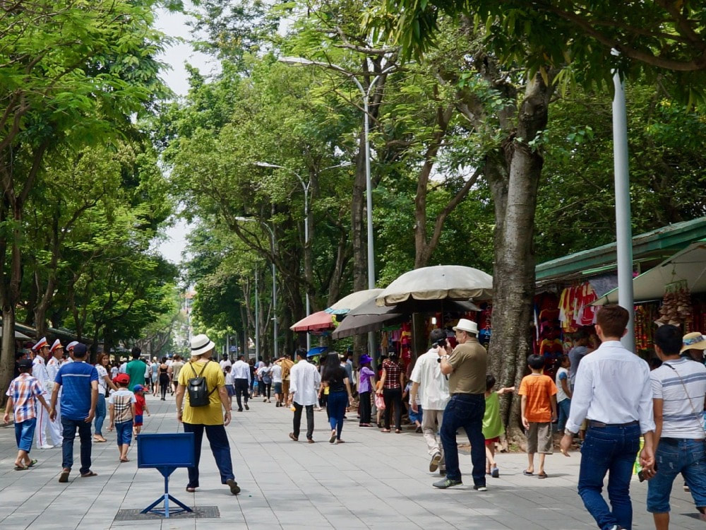 Busy Street in Vietnam